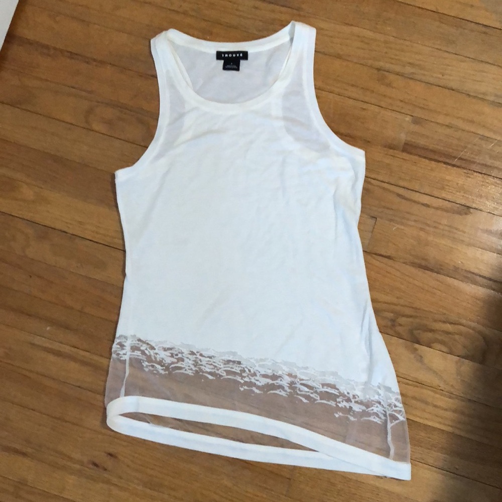 Trouve Asymmetrical Tank Top